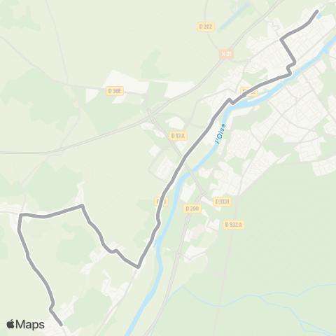 TIC - Réseau scolaire Collège Claude Debussy - Lacroix St Ouen map