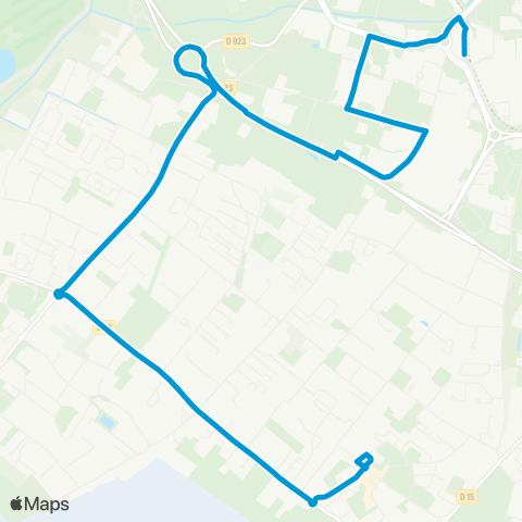 Tisséo Basso Cambo / Tibaous map