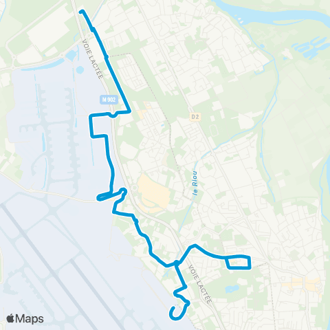 Tisséo Aéroport / MEETT map