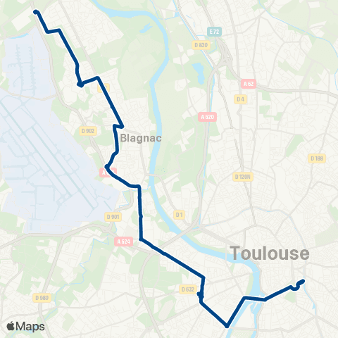 Tisséo Palais de Justice / MEETT map