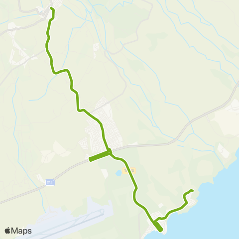 TITSA Granadilla San Isidro el Médano Montaña Pelada map