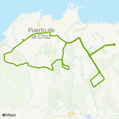 TITSA Estación Durazno Botanico Piscina Municipal Estación map