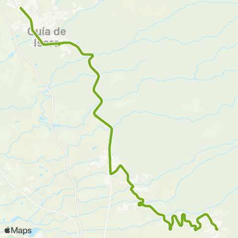 TITSA Calle del Campo Guia Isora Tejina Vera de Erques map