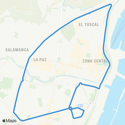 TITSA Intercambiador Avenida Reyes Católicos Intercambiador map