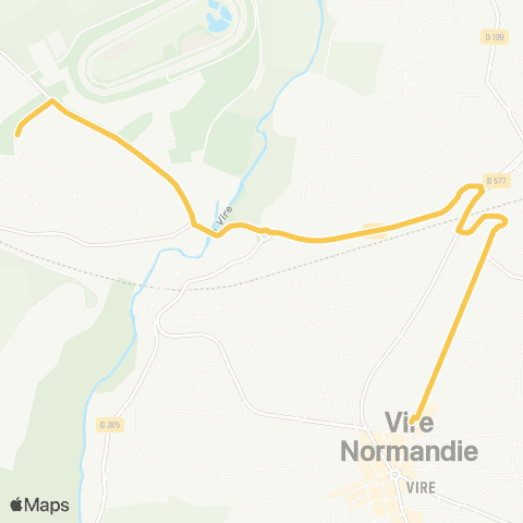 Tiva Mobilité - Scolaire Navette MFR la Florie map
