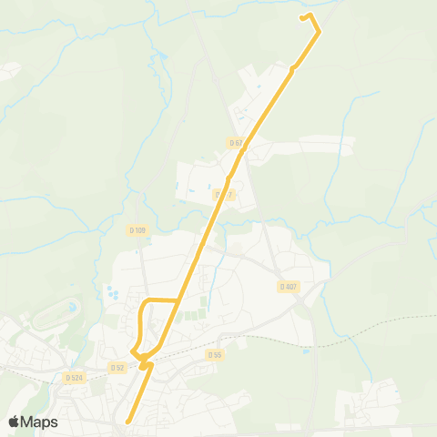 Tiva Mobilité - Scolaire Campus agricole de Tracy map