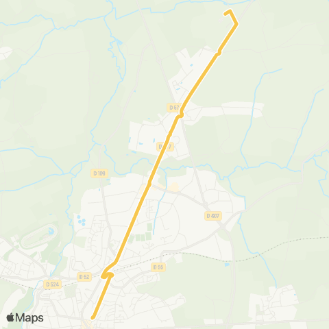 Tiva Mobilité - Scolaire Campus agricole de Tracy map