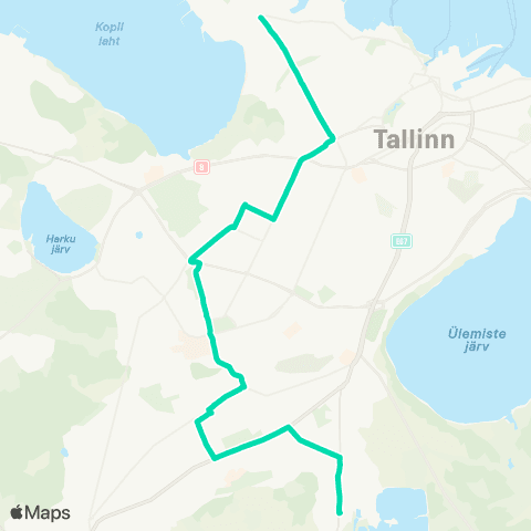 TLT Männiku - Kopli map