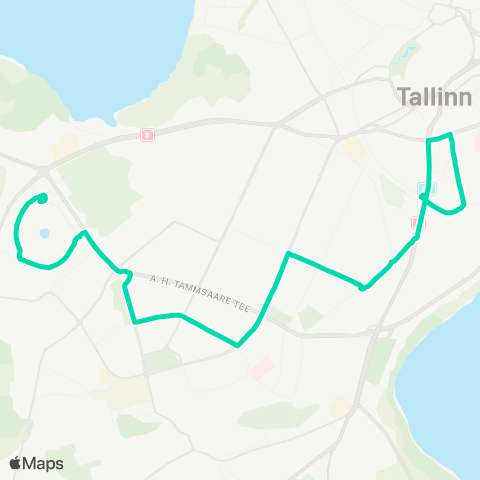 TLT Vana-Lõuna - Väike-Õismäe map