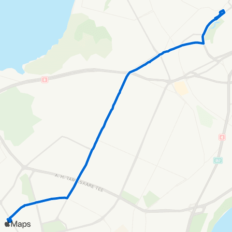 TLT Mustamäe - Balti Jaam (Trollibuss) map