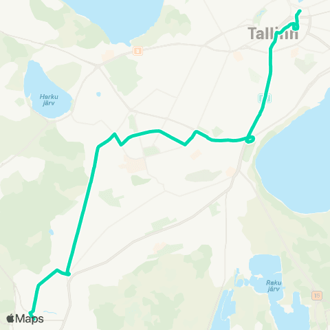TLT Reisisadama D-Terminal - Pääsküla Jaam map