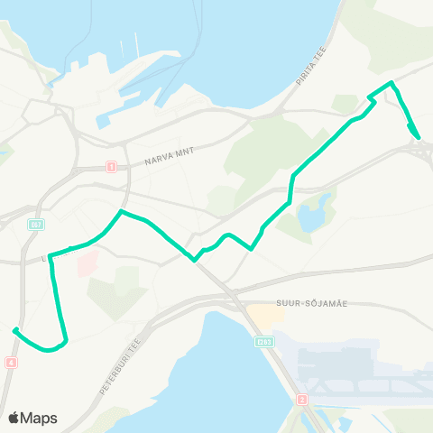 TLT Vana-Lõuna - Liikuri map