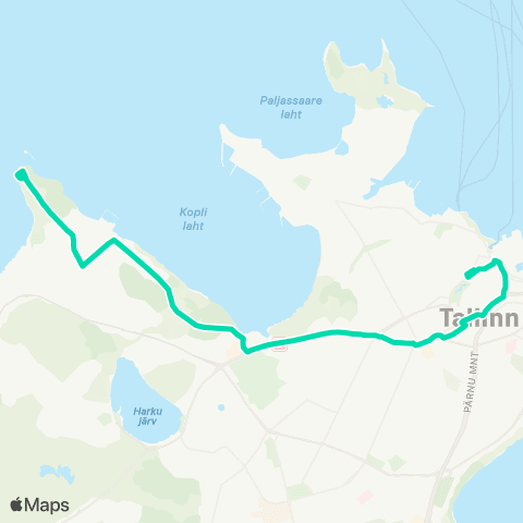 TLT Väike-Õismäe - Kakumäe map