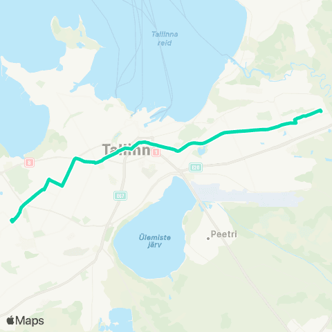 TLT Kadaka - Estonia - Priisle map