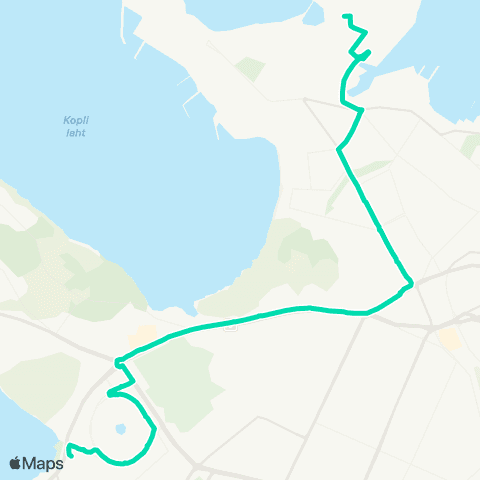 TLT Väike-Õismäe - Paljassaare map