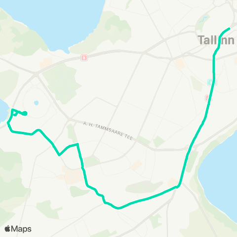 TLT Väike-Õismäe - Nõmme - Viru map