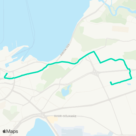 TLT Viru Keskus - P. Pinna map