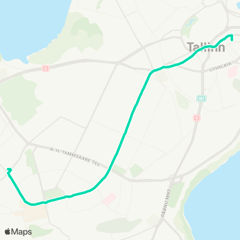 TLT Kadaka - Kaubamaja map