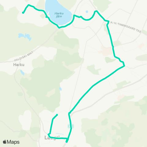 TLT Harkujärve - Laagri Alevik map