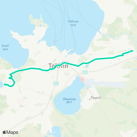 TLT Väike-Õismäe - Estonia - Priisle map