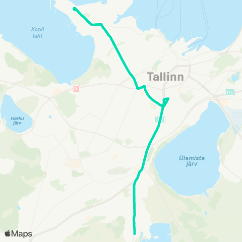 TLT Männiku - Kopli map