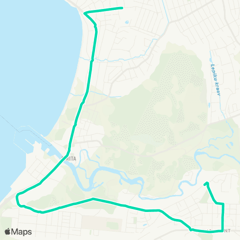 TLT Merivälja Pansion - Metsakooli Tee map