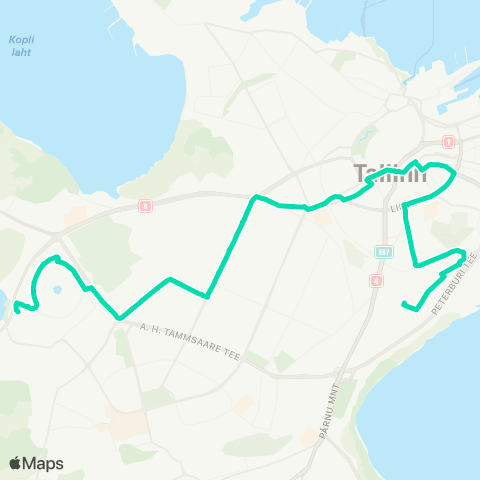 TLT Väike-Õismäe - Estonia - Tallinn-Väike map