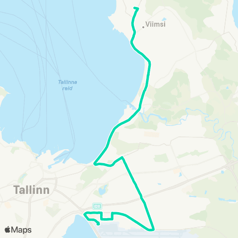 TLT Viimsi Keskus - Lennujaam map