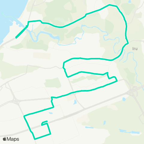 TLT Pirita Keskus - Vesse map