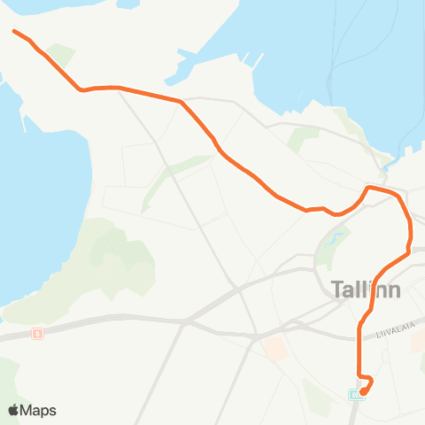 TLT Kopli - Vana-Lõuna map