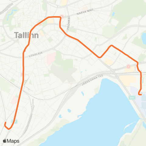 TLT Tondi - Lennujaam map
