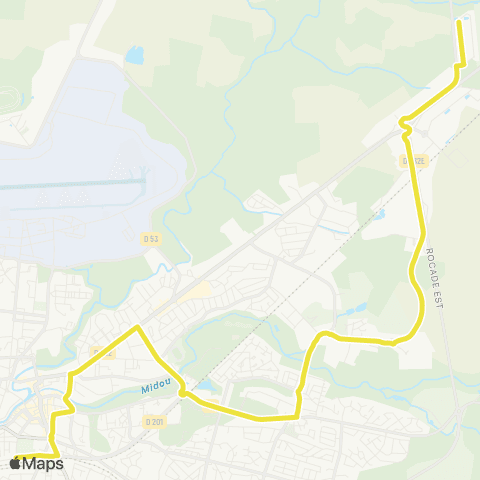 Movima Gare SNCF - Parc d'activités map