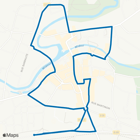 Movima Centre-ville map