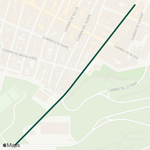 TMB Paral·lel - Parc de Montjuïc map
