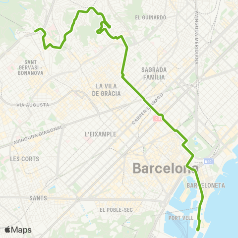 TMB Barceloneta / Pl. Alfonso Comín map