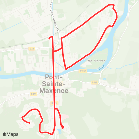 TOHM Collège - Gare map