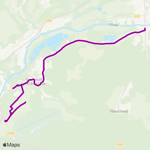 TOHM TADOHM 4 - Pont-Ste-Maxence - Verneuil-en-Halatte map