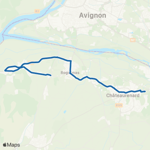 ToPAz Scolaire Barbentane - Rognonas - Châteaurenard map