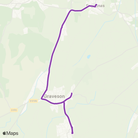 ToPAz Scolaire Maillane - Graveson - Rognonas map