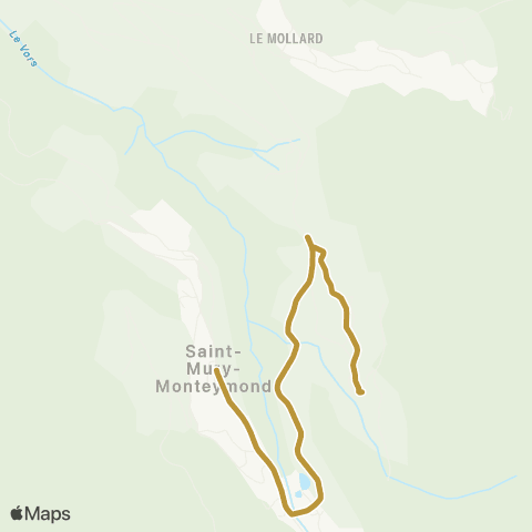 Tougo - Lignes scolaires 320 map
