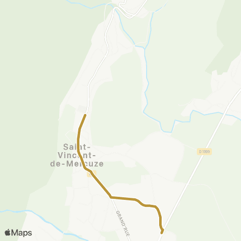 Tougo - Lignes scolaires 352 map
