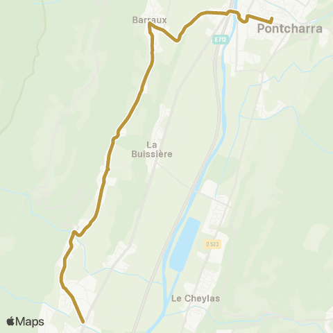 Tougo - Lignes scolaires 357 map