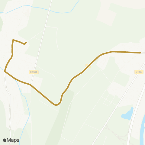 Tougo - Lignes scolaires 350 map