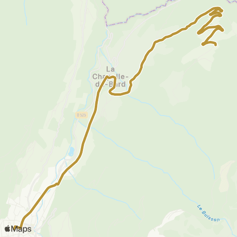 Tougo - Lignes scolaires 363 map