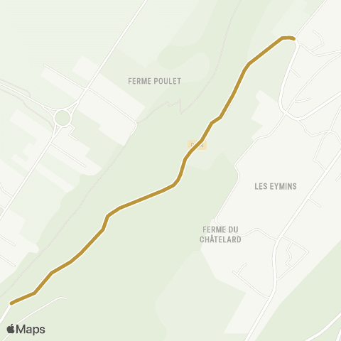 Tougo - Lignes scolaires 323 map