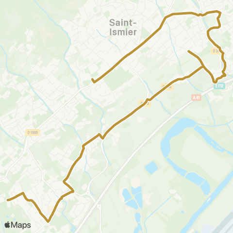 Tougo - Lignes scolaires 314 map