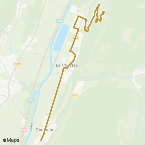 Tougo - Lignes scolaires 340 map