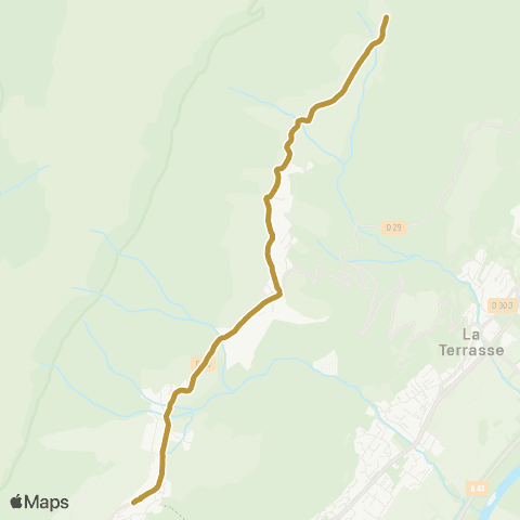 Tougo - Lignes scolaires 332 map