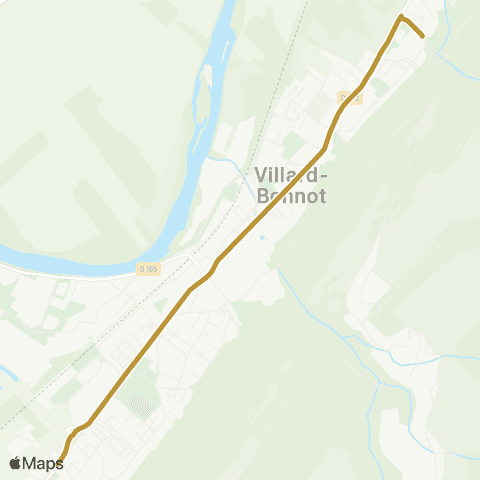 Tougo - Lignes scolaires 326 map