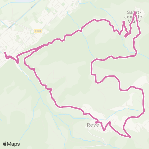 M Réso Revel Village / Domène les Arnauds map